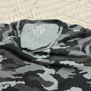 Cute distress with holes long sleeve sweater